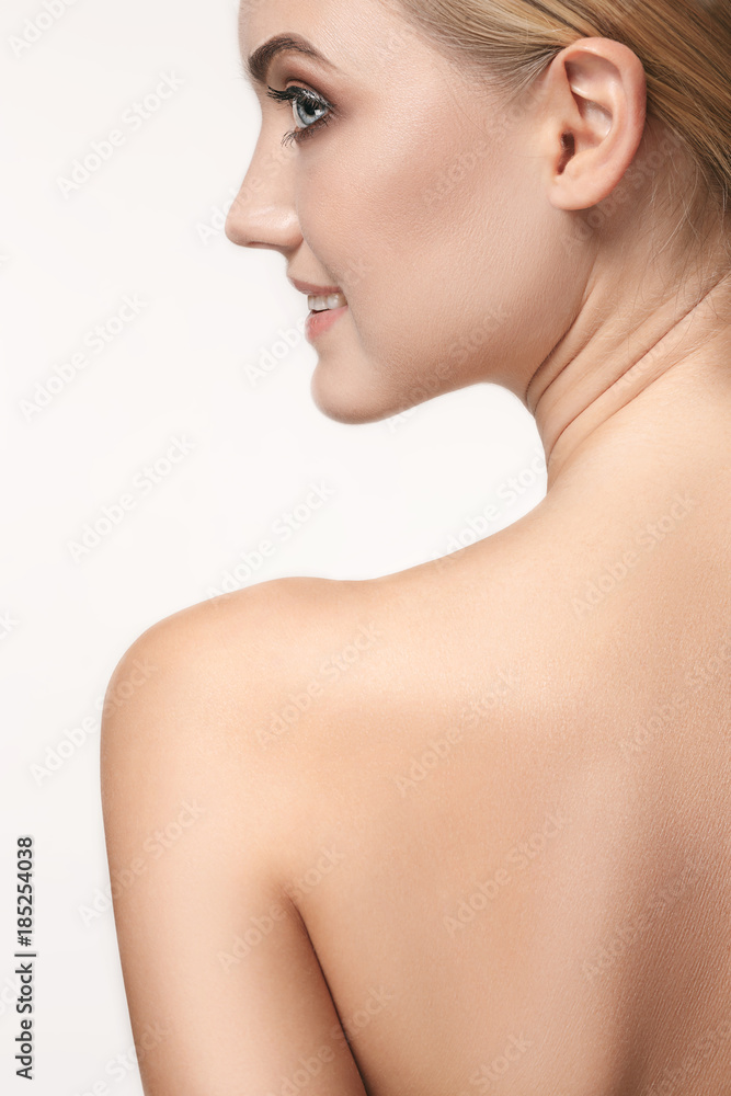 Beautiful Girl face. Perfect skin Beautiful Girl face. Perfect skin