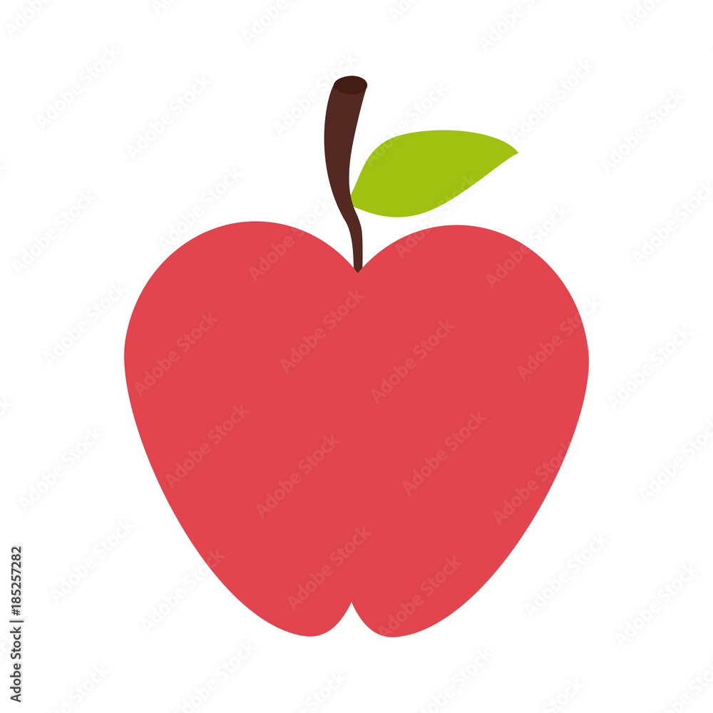 Fototapeta premium Apple fruit symbol
