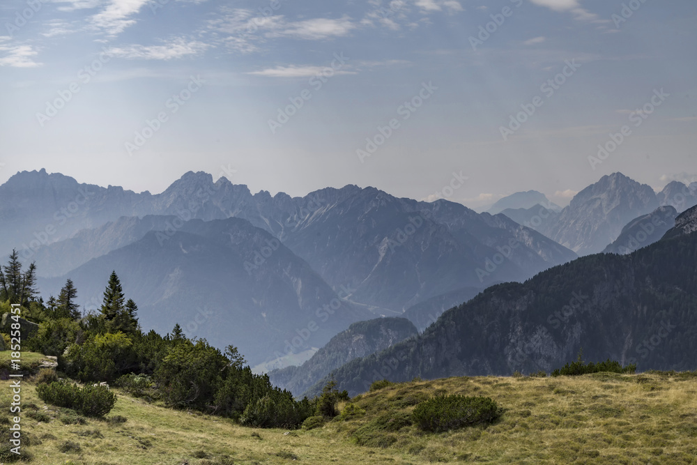 Fototapeta premium Landschaft in den Karnischen Alpen