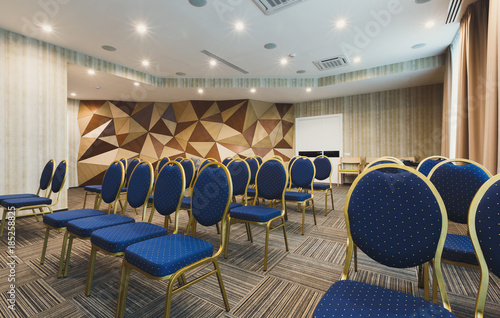 Interior of modern conference hall in hotel