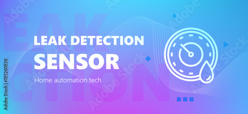 Leak detection sensor emblem