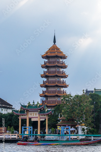 Che Chin Khor Temple and Pagoda, Chao Phraya River Trip in Bangkok, Thailand