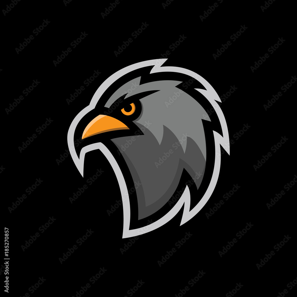 Obraz premium Eagle head logo design