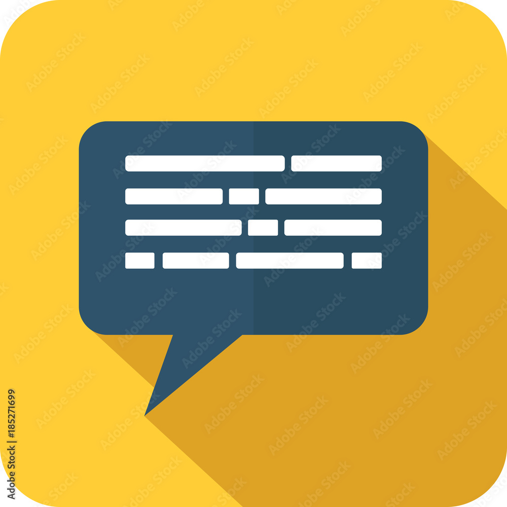 odern and simple vector illustration icon in the form of a dialog box, chat. Flat image for application, website, interface, business presentation, infographics odern and simple vector illustration icon in the form of a dialog box, chat. Flat image for application, website, interface, business presentation, infographics