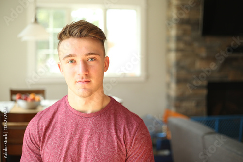 Portrait of young man. 