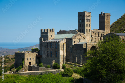 Benedictine Monastery Sant Pere de Rodes, Spain