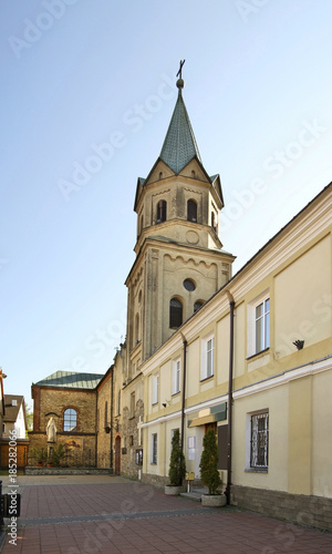 Church of Acquisition of Holy Cross in Sanok. Subcarpathian voivodeship. Poland