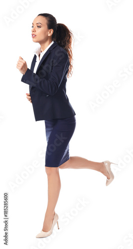Young woman in formal cloth...