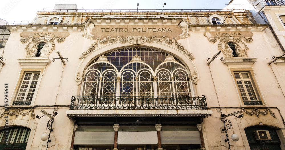 Obraz premium Lisbon Politeama Theater