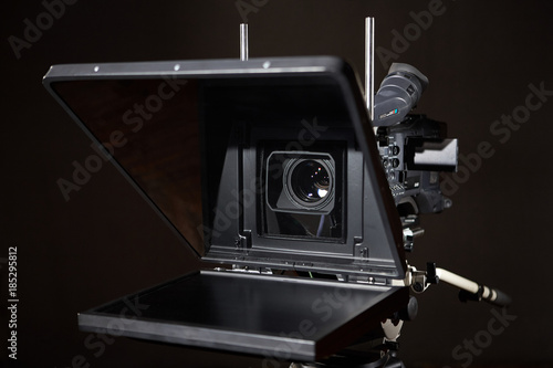Сamcorder/ Professional camcorder in the studio photo