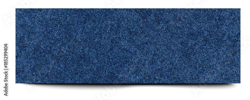 Blue Denim Textile banner Illustration