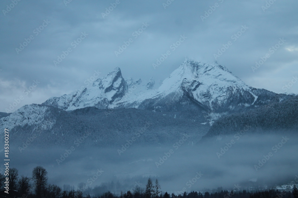 Watzmann im Winter 