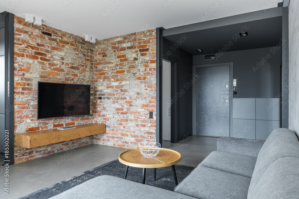 Fototapeta premium Loft-style apartment
