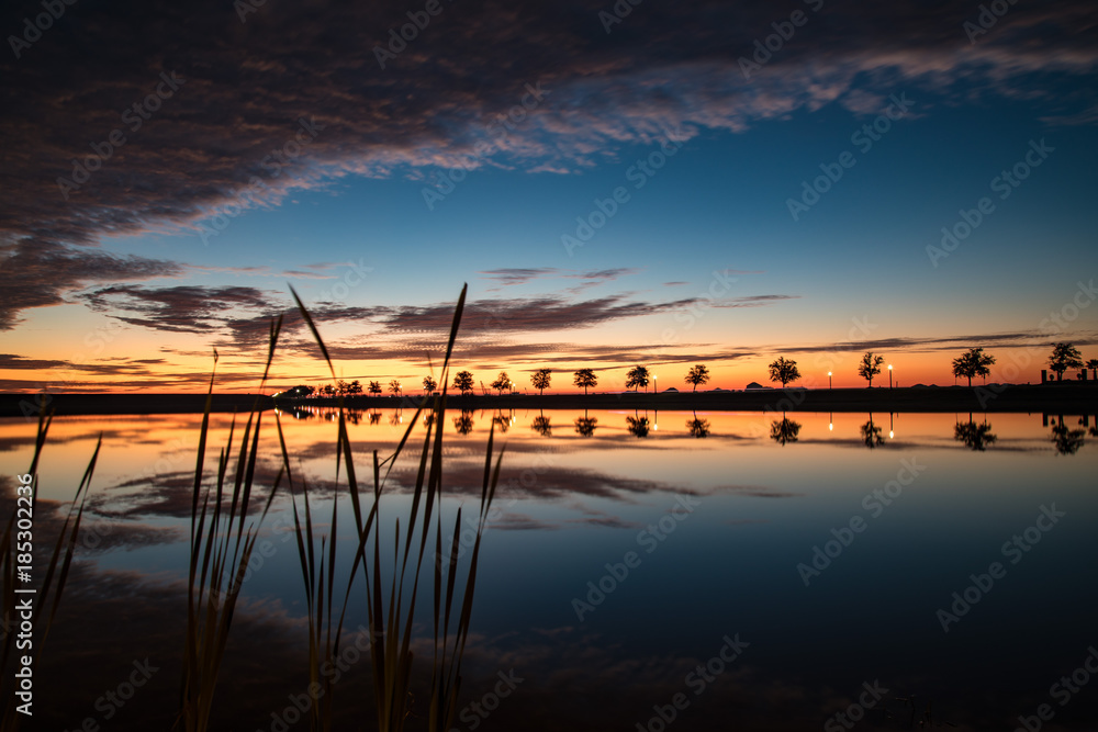 What can you reed into this sunrise What can you reed into this sunrise