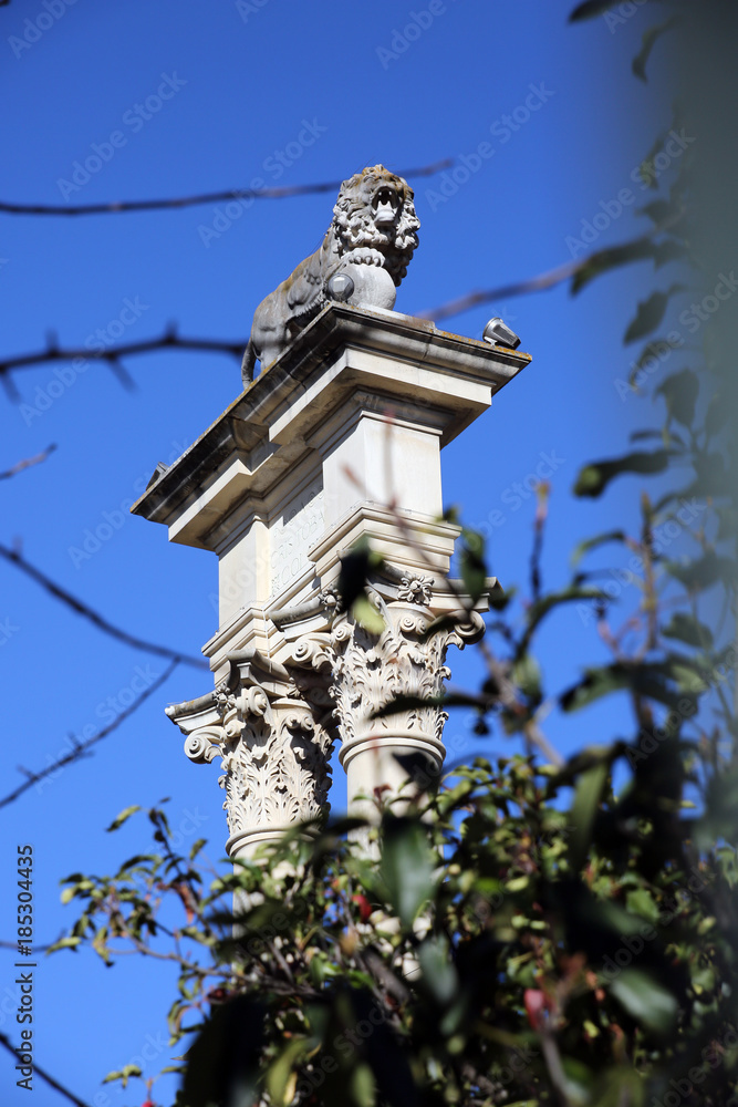 Christoph Columbus-Denkmal in den Murillo-Gärten