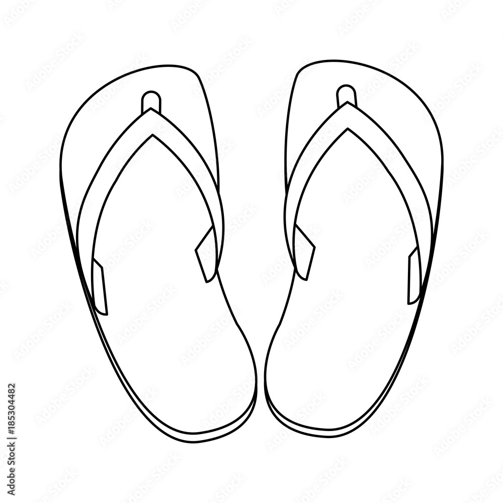 Beach flip flops Beach flip flops