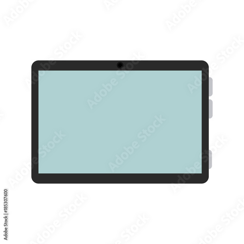 Tablet technology isolated