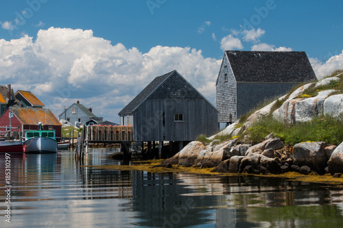 Peggy's Cove, N.S. Lobstering photo