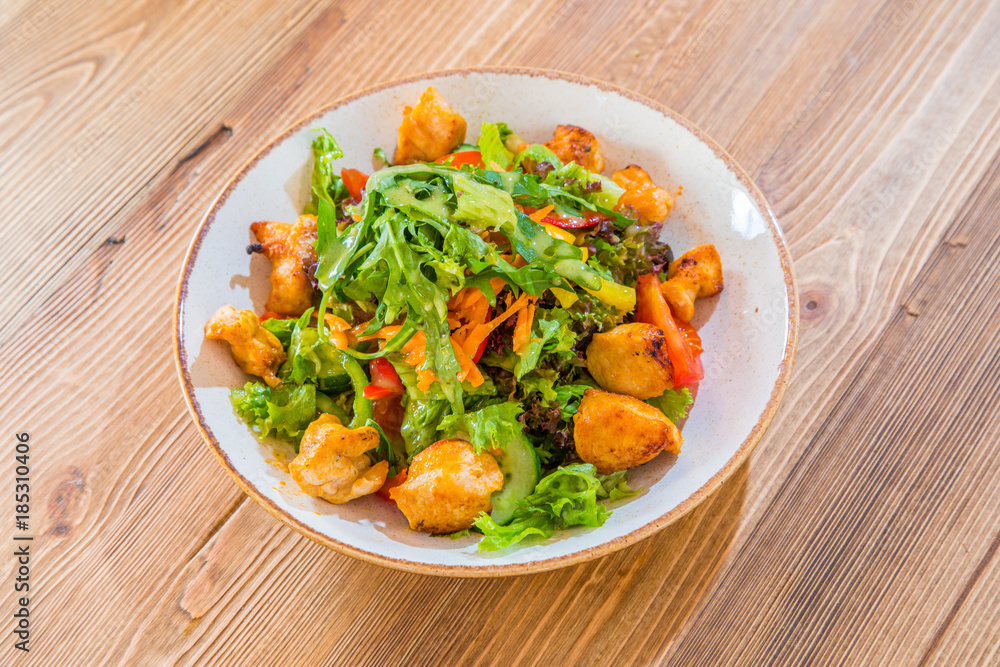 Green salad with chicken Green salad with chicken