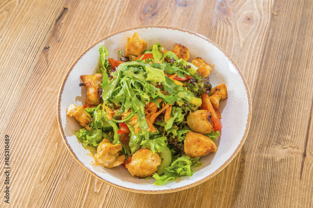 Green salad with chicken Green salad with chicken