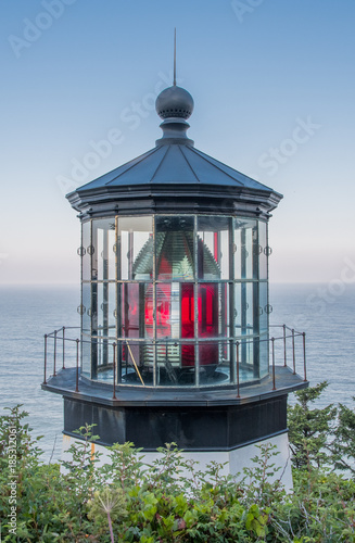 Cape Meares Lighthouse From The Trail Above