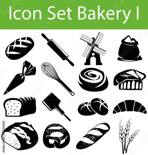 Icon Set Bakery I