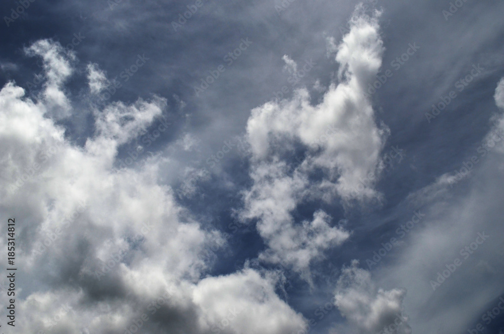 Fototapeta premium blue sky with clouds