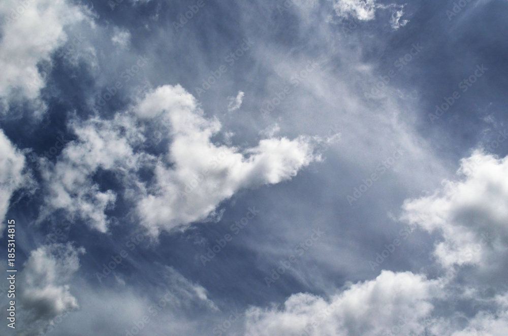 Obraz premium blue sky with clouds