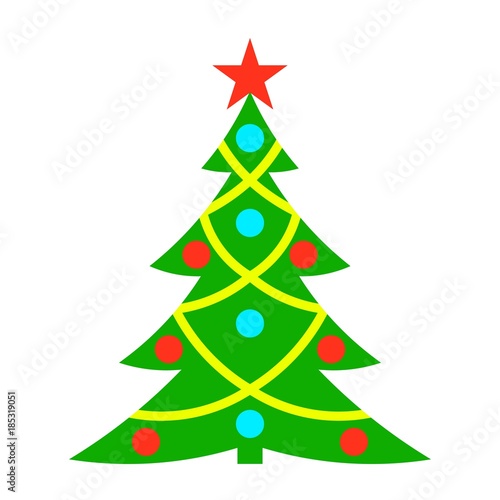 Vector Christmas Tree