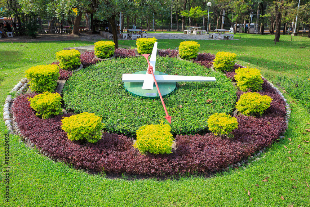 Landscaping lawn design.