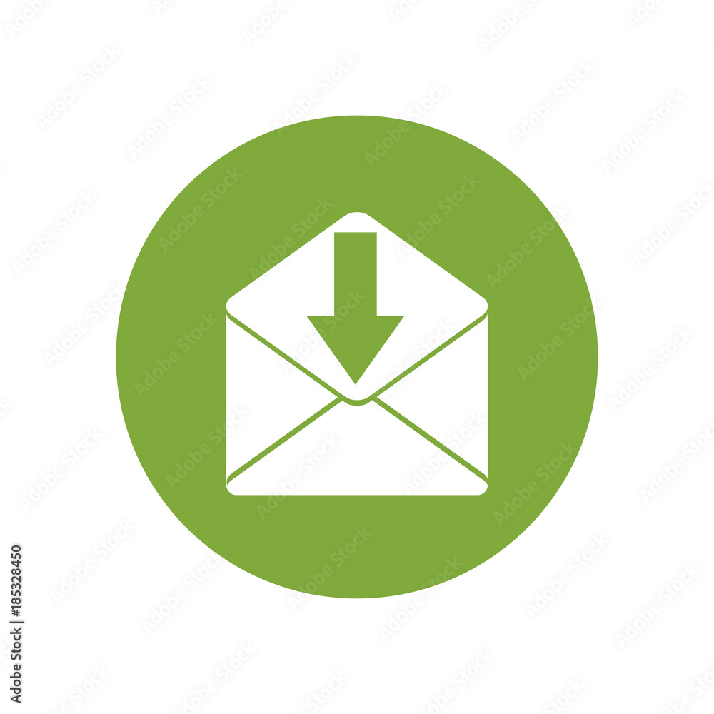Mail icon. Vector Illustration Mail icon. Vector Illustration