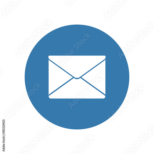 Mail icon. Vector Illustration