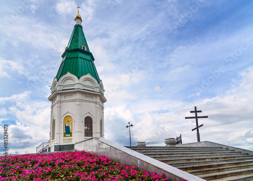 Paraskeva Pyatnitsa Chapel in Krasnoyarsk. Russia photo