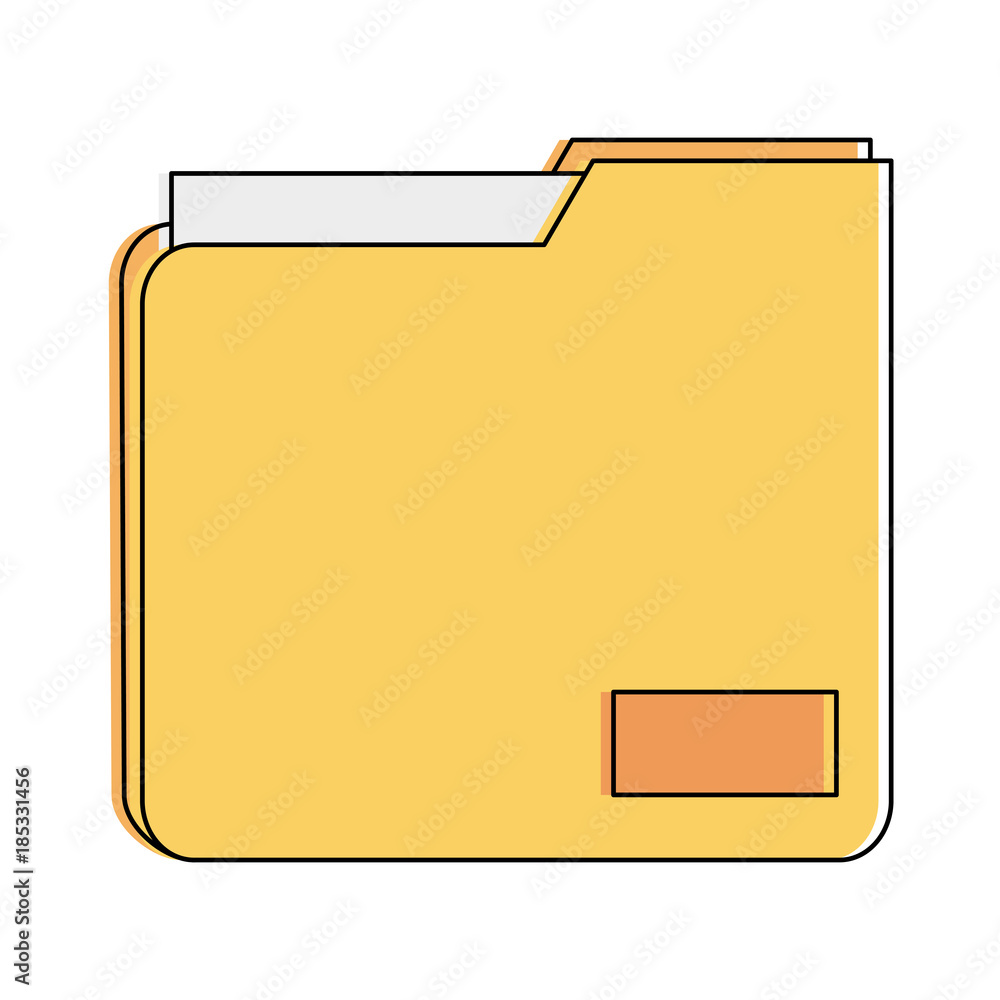 Folder document symbol icon vector illustration graphic design Folder document symbol icon vector illustration graphic design