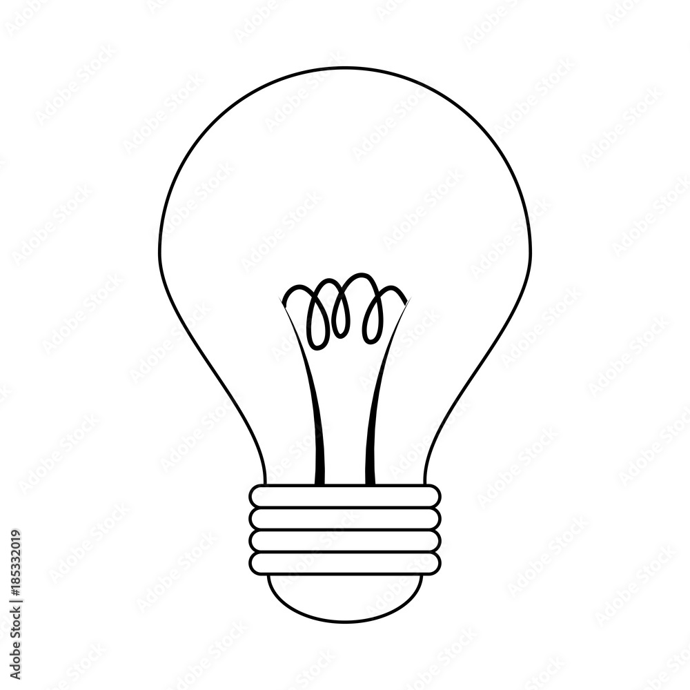 Bulb light energy icon vector illustration graphic design Bulb light energy icon vector illustration graphic design