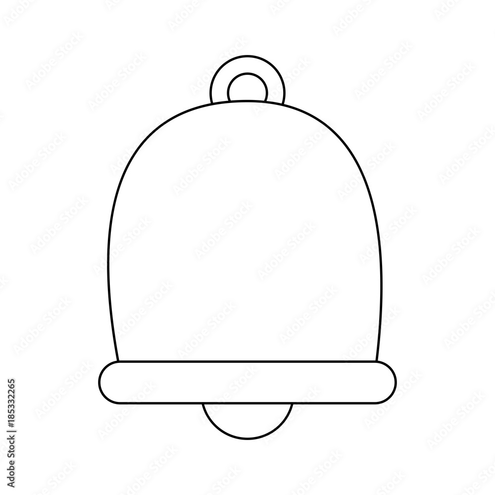 Obraz premium Bell isolated symbol icon vector illustration graphic design
