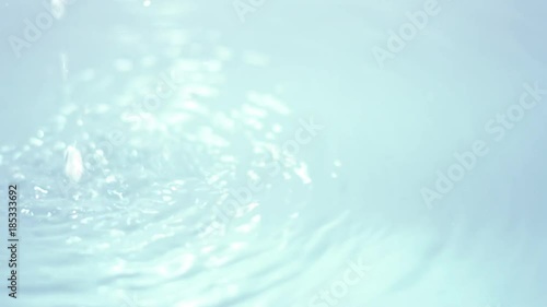 Splashing on the water surface