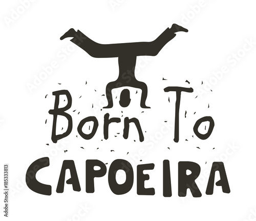 Capoeira only for brave poster