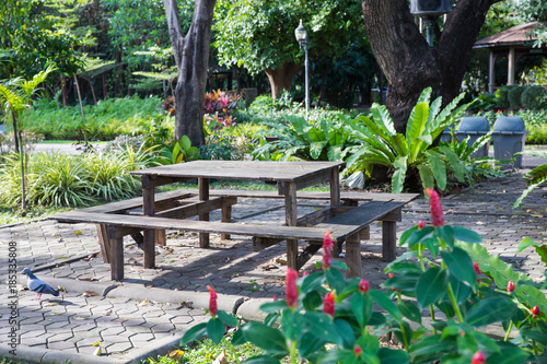 Obraz na płótnie Landscaping lawn design. w salonie