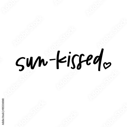 Sun-kissed