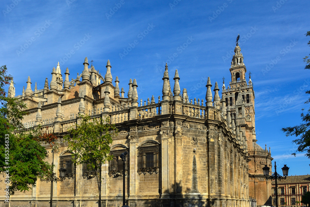 Obraz premium Spain Andalusia Sevilla cathedral