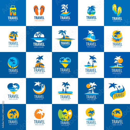 Vector logo travel