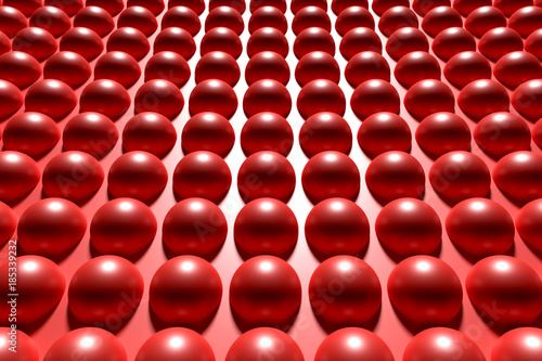 Background red balls