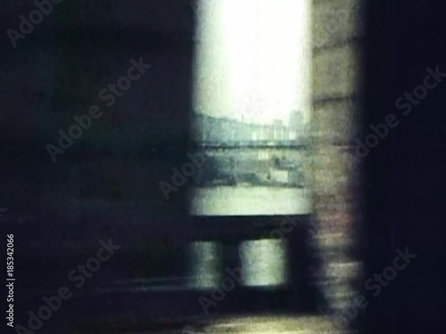 Amtrak train leaves Florida station, passes through New York City to Boston in winter of 1976