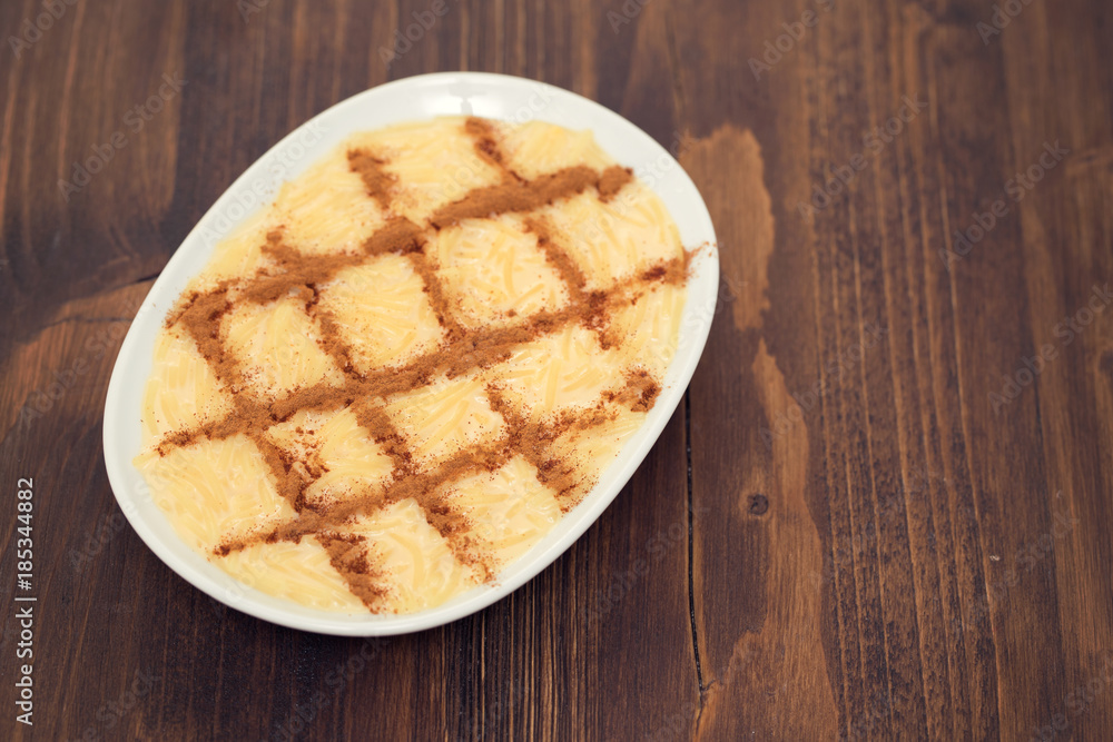 traditional portuguese Christmas dessert Aletria traditional portuguese Christmas dessert Aletria
