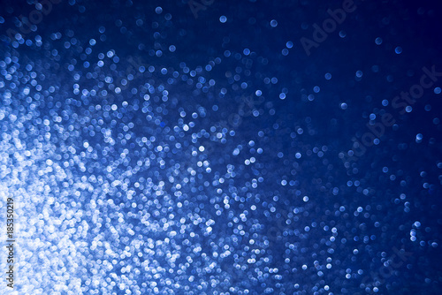 Wallpaper Mural blue bokeh abstract background. christmas Torontodigital.ca