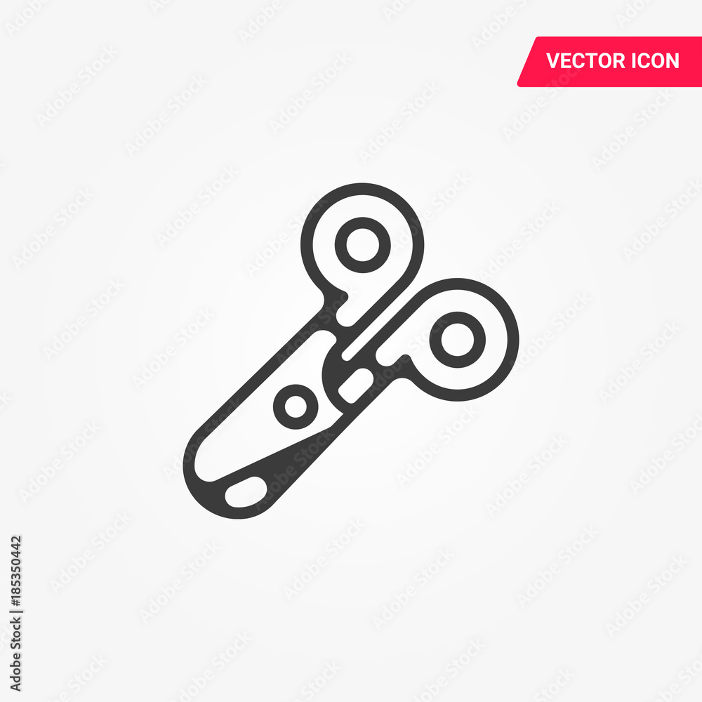 Scissors icon. Cut symbol. Eps, vector illustration. Scissors icon. Cut symbol. Eps, vector illustration.