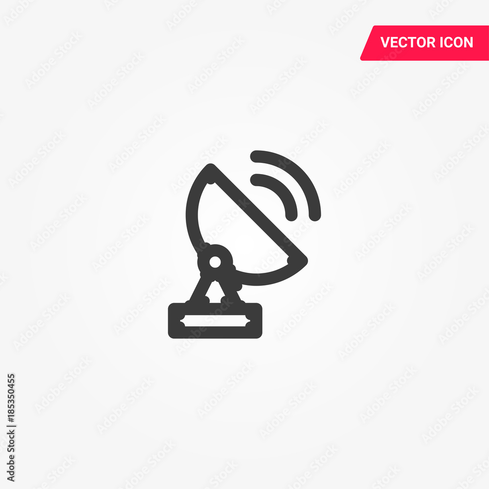 Satellite vector icon Satellite vector icon