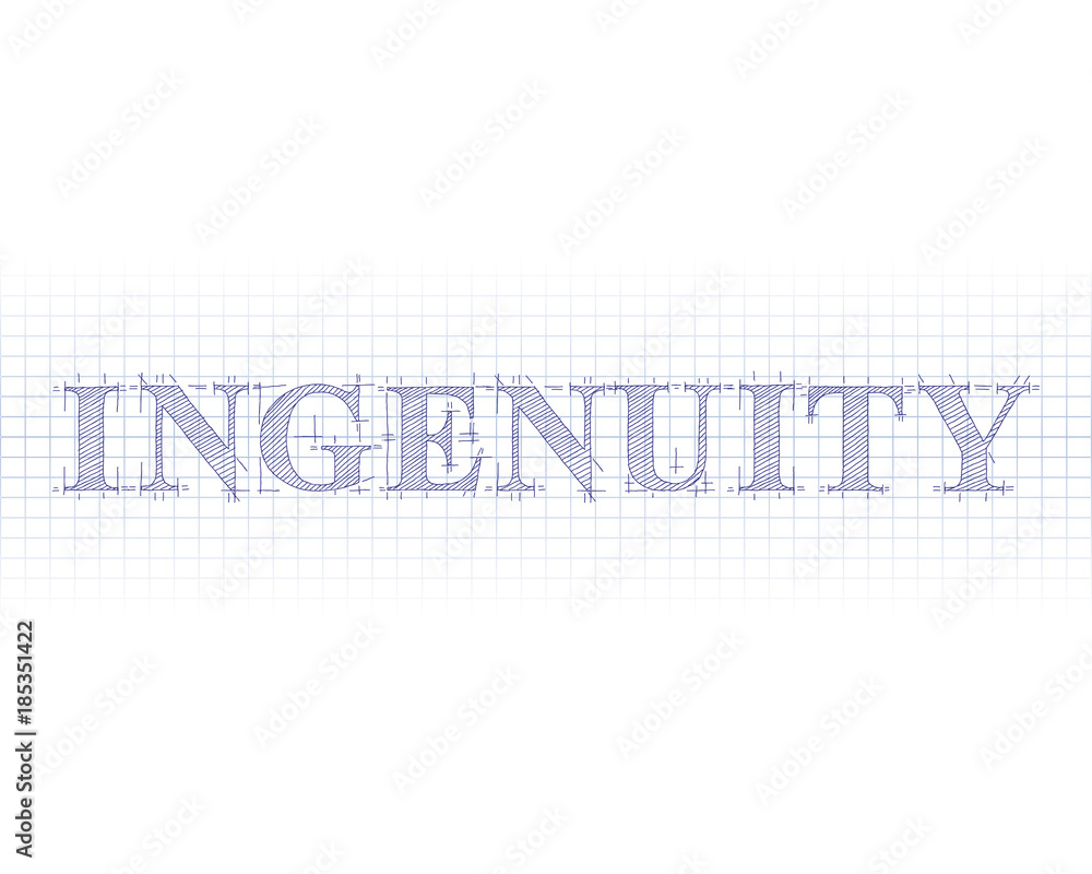 Ingenuity Technical Word Ingenuity Technical Word