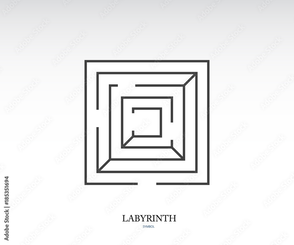 Labyrinth symbol Labyrinth symbol